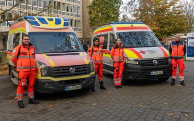 Zwei neue Notfallkrankenwagen bereichern den Landkreis Harburg